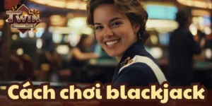 Lá bài và con chip được sử dụng khi chơi blackjack
