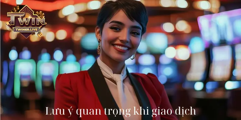 Lưu ý quan trọng khi giao dịch
