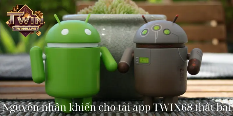 Nguyên nhân khiến cho tải app TWIN68 thất bại